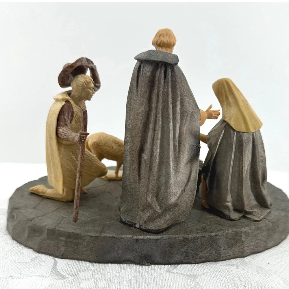 Vintage Nativity Scene Made in Italy Christmas Figures Traditional Manger Scene